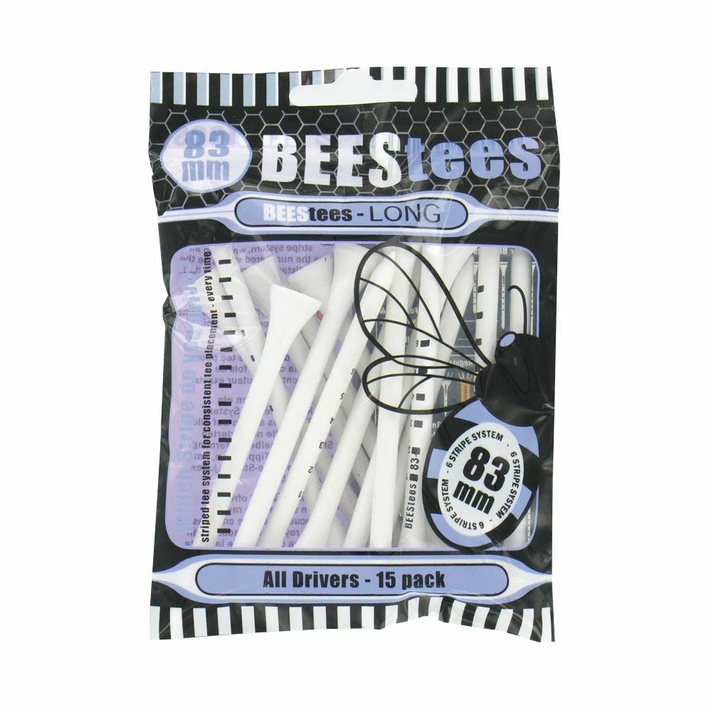 BEESTees 83mm Golf Tees - 15 Pack 1 BEESTees 83mm Golf Tees - 15 Pack
