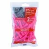 Masters Pink Graduated Plastic Tees 57mm 2 Masters Pink Graduated Plastic Tees 57mm -Golf Clubs Shop Masters Plastic Graduated Tees TEP112 pink pack