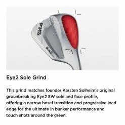 Ping Glide 3.0 Golf Wedge -Golf Clubs Shop Ping Eye2 Sole Grind Descriptive