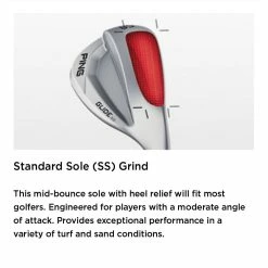 Ping Glide 3.0 Golf Wedge -Golf Clubs Shop Ping Standard Sole Grind Descriptive