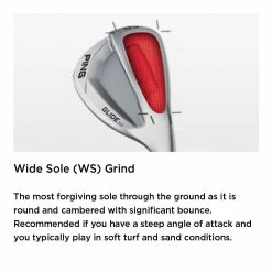 Ping Glide 3.0 Golf Wedge -Golf Clubs Shop Ping Wide Sole Grind Descriptive