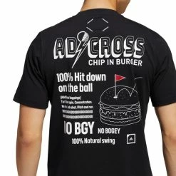 ADIDAS AdiCross Chip In Tee 5 ADIDAS AdiCross Chip In Tee -Golf Clubs Shop adidas adicross chip in tee black 03 94306.1632247573