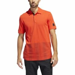 ADIDAS AdiCross Novelty Print Polo 5 ADIDAS AdiCross Novelty Print Polo -Golf Clubs Shop adidas adicross novelty print polo red 01 82862.1632343832