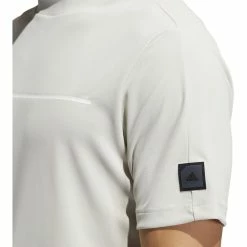 ADIDAS AdiCross Round Neck Polo -Golf Clubs Shop adidas adicross round neck polo alumina 03 20431.1632320894