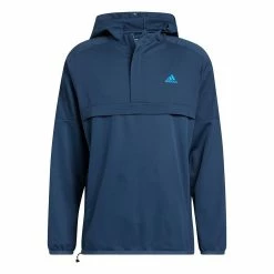 ADIDAS Anorak 1/2 Zip Pullover -Golf Clubs Shop adidas anorak 1 2 zip pullover crew navy 03 58706.1676588258