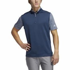 ADIDAS Club 1/4 Zip Vest -Golf Clubs Shop adidas club 1 4 zip vest crew navy 01 41112.1673905835
