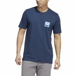 ADIDAS Core Tee -Golf Clubs Shop adidas core tee crew navy 01 53888.1673899753