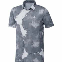 ADIDAS Flower Mesh Polo 12 ADIDAS Flower Mesh Polo -Golf Clubs Shop adidas flower mesh polo white collegiate navy 01 47167.1679064480