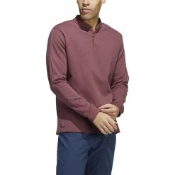 ADIDAS Go-To Long Sleeve Henley 17 ADIDAS Go-To Long Sleeve Henley -Golf Clubs Shop adidas go to long sleeve henley quiet crimson 01 19188.1673903062