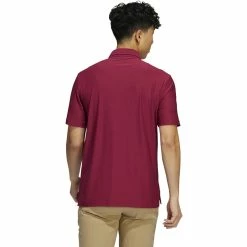 ADIDAS Go-To Pocket Polo 25 ADIDAS Go-To Pocket Polo -Golf Clubs Shop adidas go to pocket polo legacy burgundy 02 17662.1647960753