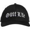 ADIDAS Golf Life Hat -Golf Clubs Shop adidas golf life hat black 01 52870.1632938885