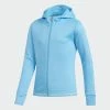 ADIDAS Junior Girls Novelty Hoodie 5 ADIDAS Junior Girls Novelty Hoodie -Golf Clubs Shop adidas junior girls novelty hoodie bright cyan 01 25336.1631897470