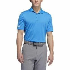 ADIDAS Performance Polo -Golf Clubs Shop adidas performance polo bright blue 01 34606.1647962622