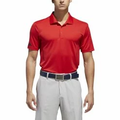 ADIDAS Performance Polo - Prior Generation -Golf Clubs Shop adidas performance polo collegiate red 01 58491.1632428980