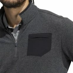 ADIDAS Pocket 1/4 Zip 22 ADIDAS Pocket 1/4 Zip -Golf Clubs Shop adidas pocket 1 4 zip black 03 24515.1659042846