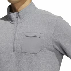 ADIDAS Pocket 1/4 Zip 14 ADIDAS Pocket 1/4 Zip -Golf Clubs Shop adidas pocket 1 4 zip grey three 03 96959.1659042846
