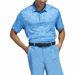 ADIDAS Prisma Print Polo 29 ADIDAS Prisma Print Polo -Golf Clubs Shop adidas prisma print polo pulse blue super blue 01 11107.1673901783