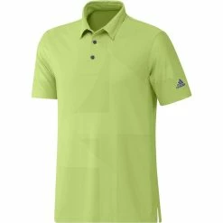 ADIDAS Shapes Jacquard Polo -Golf Clubs Shop adidas shapes jacquard polo pulse lime legacy indigo 01 94676.1676595292