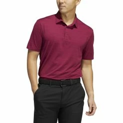 ADIDAS Spacedye Stripe Polo 16 ADIDAS Spacedye Stripe Polo -Golf Clubs Shop adidas spacedye stripe polo legacy burgundy black 01 19180.1647963242