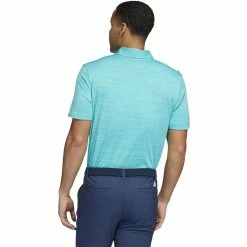 ADIDAS Spacedye Stripe Polo 21 ADIDAS Spacedye Stripe Polo -Golf Clubs Shop adidas spacedye stripe polo semi mint rush blue rush 02 26168.1647963243