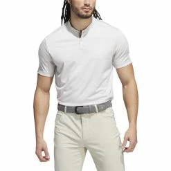 ADIDAS Texture Stripe Polo -Golf Clubs Shop adidas texture stripe polo clear brown white 01 18530.1673901848