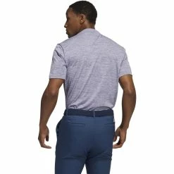 ADIDAS Texture Stripe Polo -Golf Clubs Shop adidas texture stripe polo crew navy bliss lilac 02 87519.1673902833