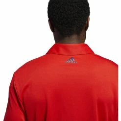 ADIDAS Ultimate365 USA Golf Solid Polo -Golf Clubs Shop adidas ultimate 365 usa golf solid polo red 05 37814.1659043263