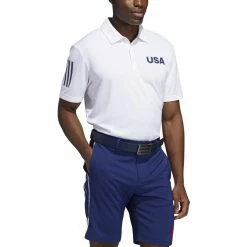 ADIDAS Ultimate365 USA Golf Solid Polo -Golf Clubs Shop adidas ultimate 365 usa golf solid polo white 01 55862.1659043263