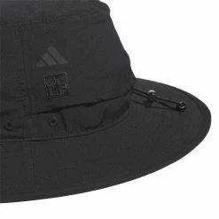ADIDAS Wide Brim Crestable Hat -Golf Clubs Shop adidas wide brim crestable hat black 02 79175.1679076180