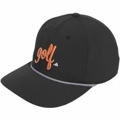 ADIDAS Women’s 5 Panel Golf Script Hat 15 ADIDAS Women’s 5 Panel Golf Script Hat -Golf Clubs Shop adidas womens 5 panel golf script hat black 01 15048.1679320061