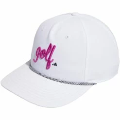 ADIDAS Women’s 5 Panel Golf Script Hat 12 ADIDAS Women’s 5 Panel Golf Script Hat -Golf Clubs Shop adidas womens 5 panel golf script hat white 01 00477.1679320059