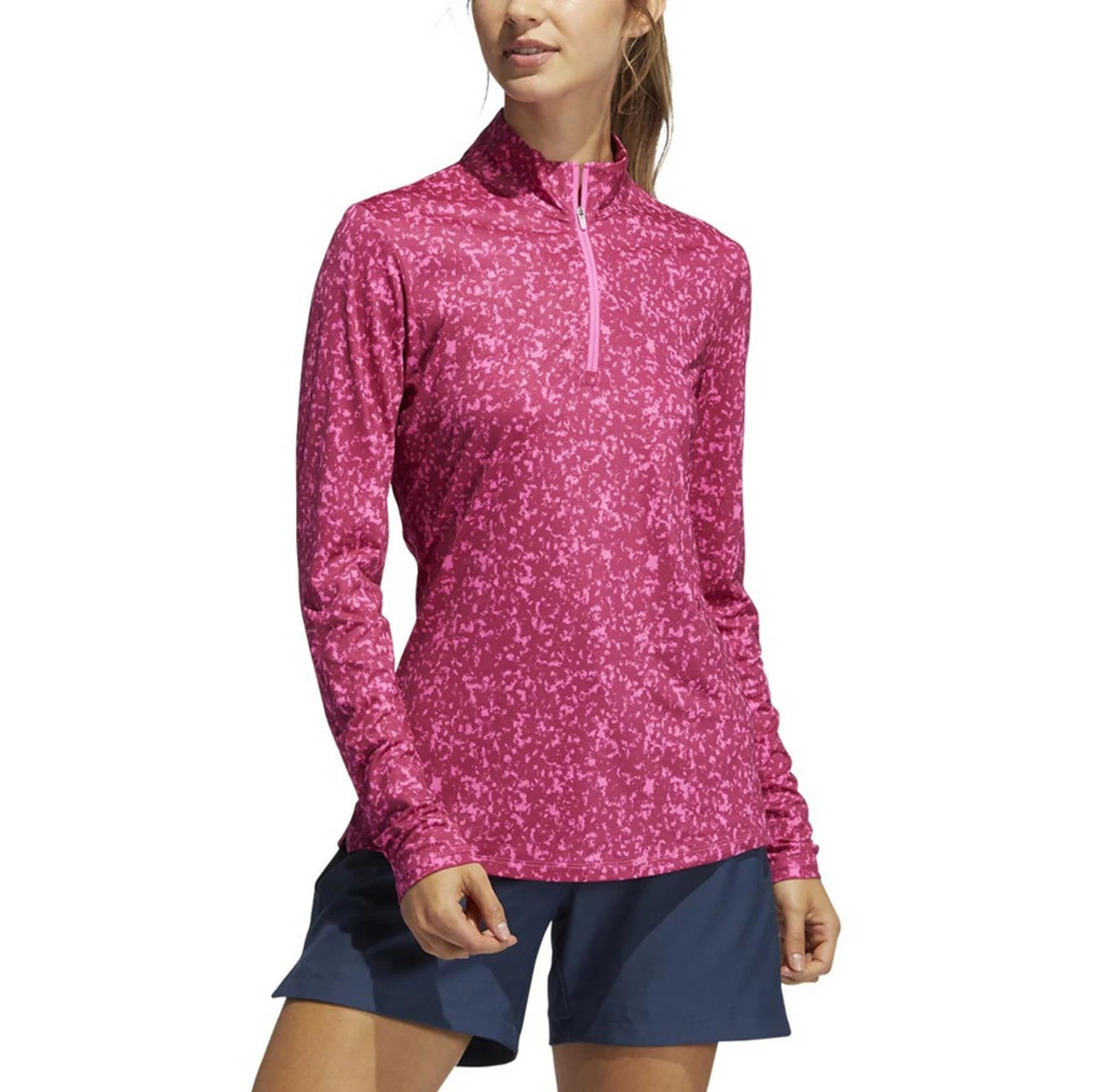 ADIDAS Women's AEROREADY UV50 Printed Long Sleeve 5 ADIDAS Women's AEROREADY UV50 Printed Long Sleeve - Image 5