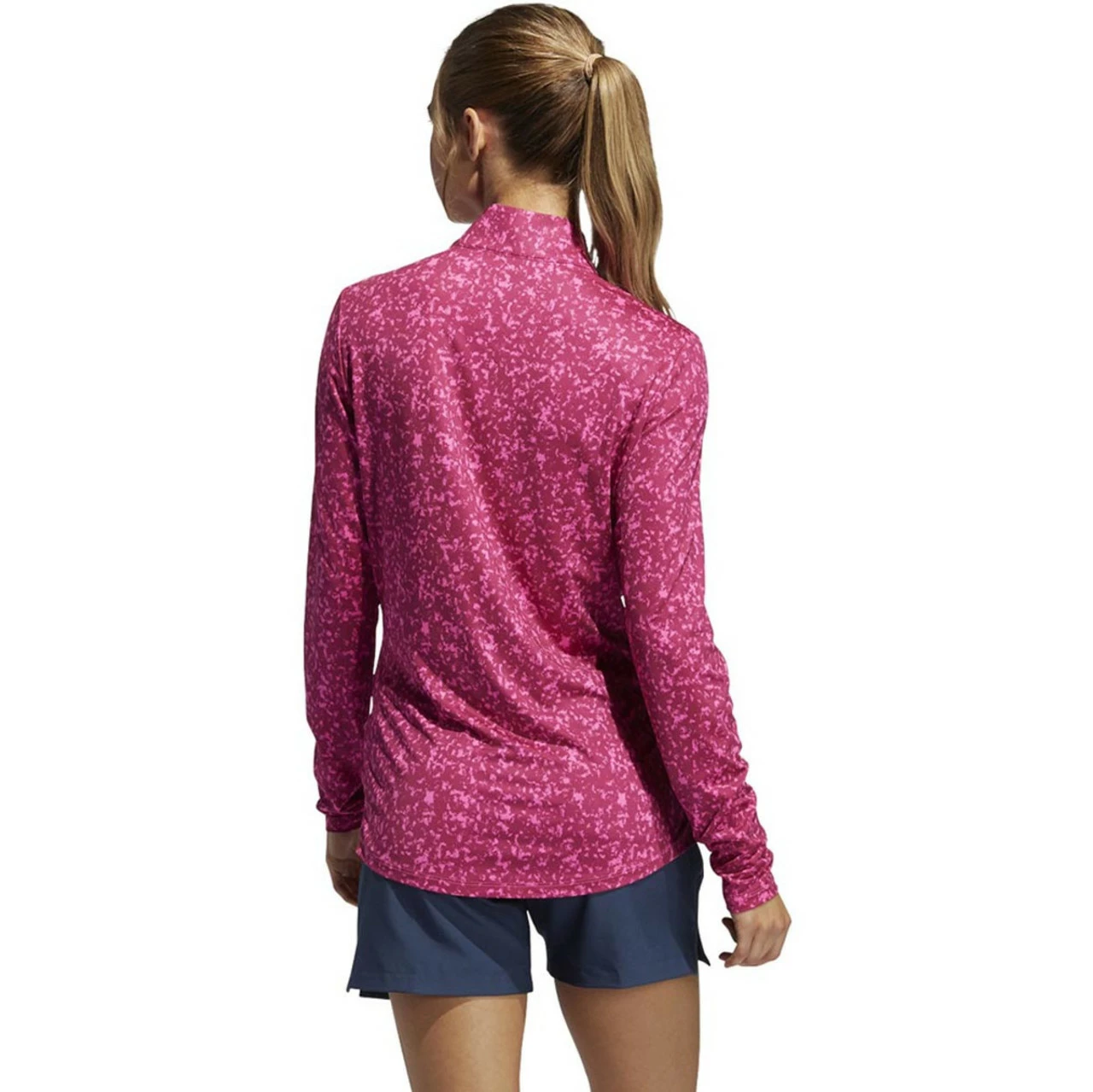 ADIDAS Women's AEROREADY UV50 Printed Long Sleeve 6 ADIDAS Women's AEROREADY UV50 Printed Long Sleeve - Image 6