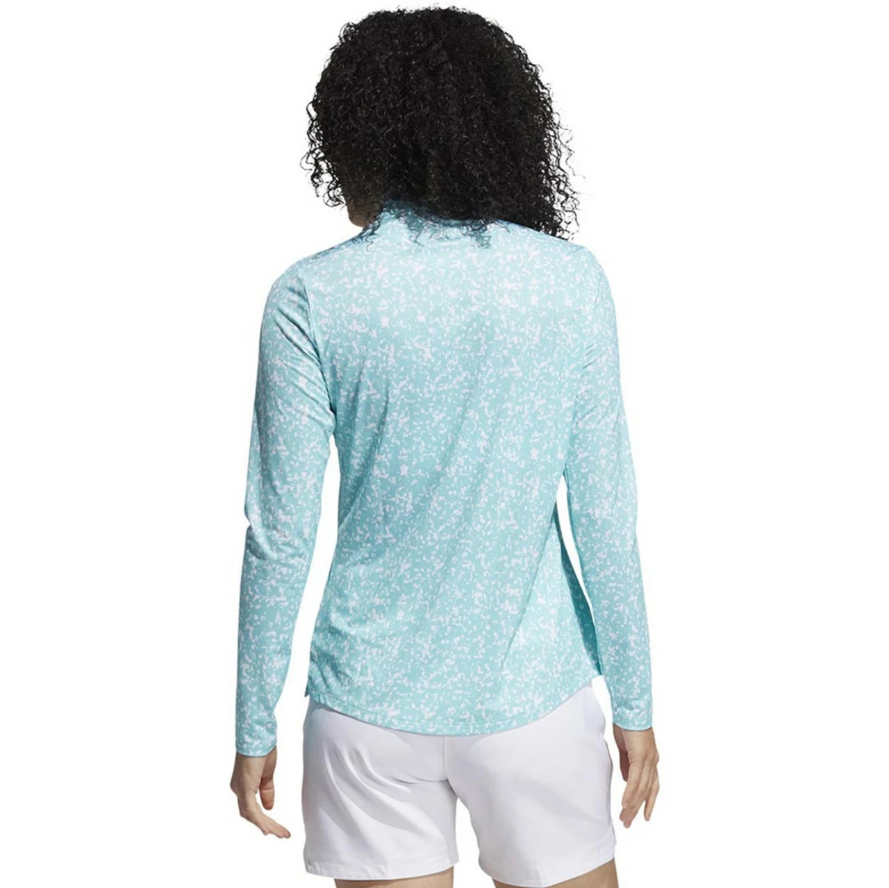 ADIDAS Women's AEROREADY UV50 Printed Long Sleeve 10 ADIDAS Women's AEROREADY UV50 Printed Long Sleeve - Image 10