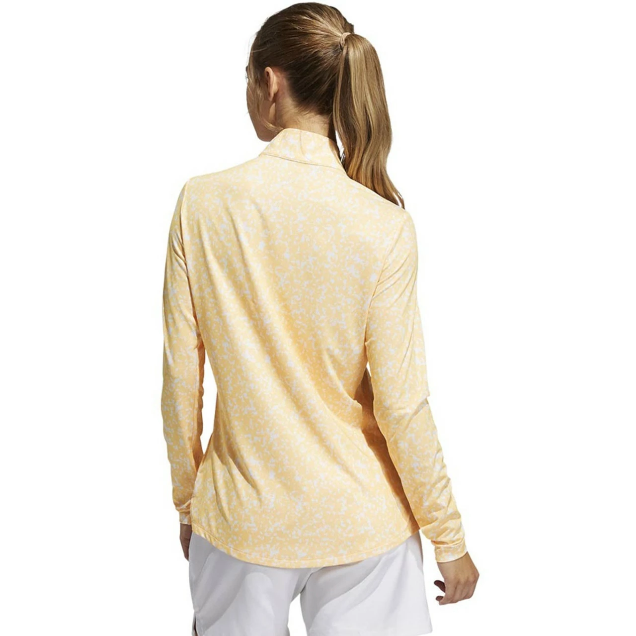 ADIDAS Women's AEROREADY UV50 Printed Long Sleeve 2 ADIDAS Women's AEROREADY UV50 Printed Long Sleeve - Image 2