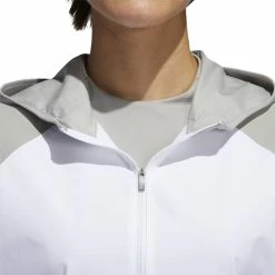 ADIDAS Women's ClimaStorm Jacket 7 ADIDAS Women's ClimaStorm Jacket -Golf Clubs Shop adidas womens climastorm jacket white solid grey 03 07873.1633100470