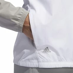 ADIDAS Women's ClimaStorm Jacket 8 ADIDAS Women's ClimaStorm Jacket -Golf Clubs Shop adidas womens climastorm jacket white solid grey 04 15701.1633100470