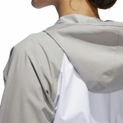 ADIDAS Women's ClimaStorm Jacket 9 ADIDAS Women's ClimaStorm Jacket -Golf Clubs Shop adidas womens climastorm jacket white solid grey 05 84376.1633100470