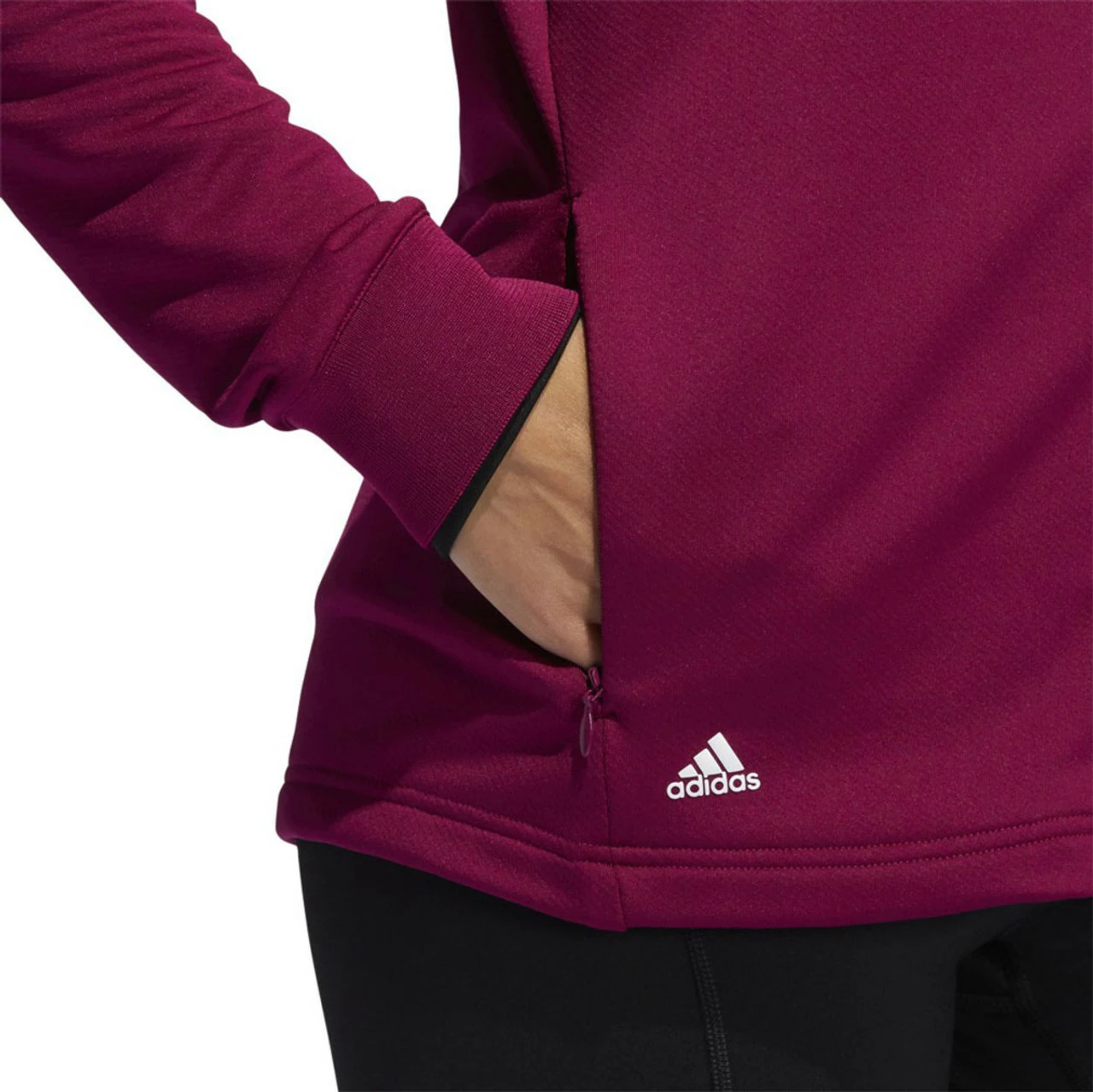 ADIDAS Women's COLD.RDY Full Zip Jacket - Previous Season Style 4 ADIDAS Women's COLD.RDY Full Zip Jacket - Previous Season Style - Image 4