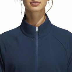 ADIDAS Women's Essentials Full Zip Jacket -Golf Clubs Shop adidas womens essentials full zip jacket crew navy 03 61615.1633103096