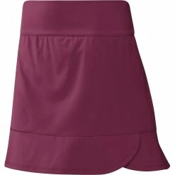 ADIDAS Women's Frill Skort - 16 Inch 26 ADIDAS Women's Frill Skort - 16 Inch -Golf Clubs Shop adidas womens frill skort 16 inch legacy burgundy 01 42688.1678993890