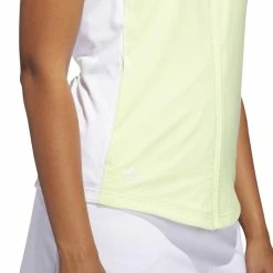ADIDAS Women's Full Zip Vest 6 ADIDAS Women's Full Zip Vest -Golf Clubs Shop adidas womens full zip vest hi res yellow 02 56653.1659042132