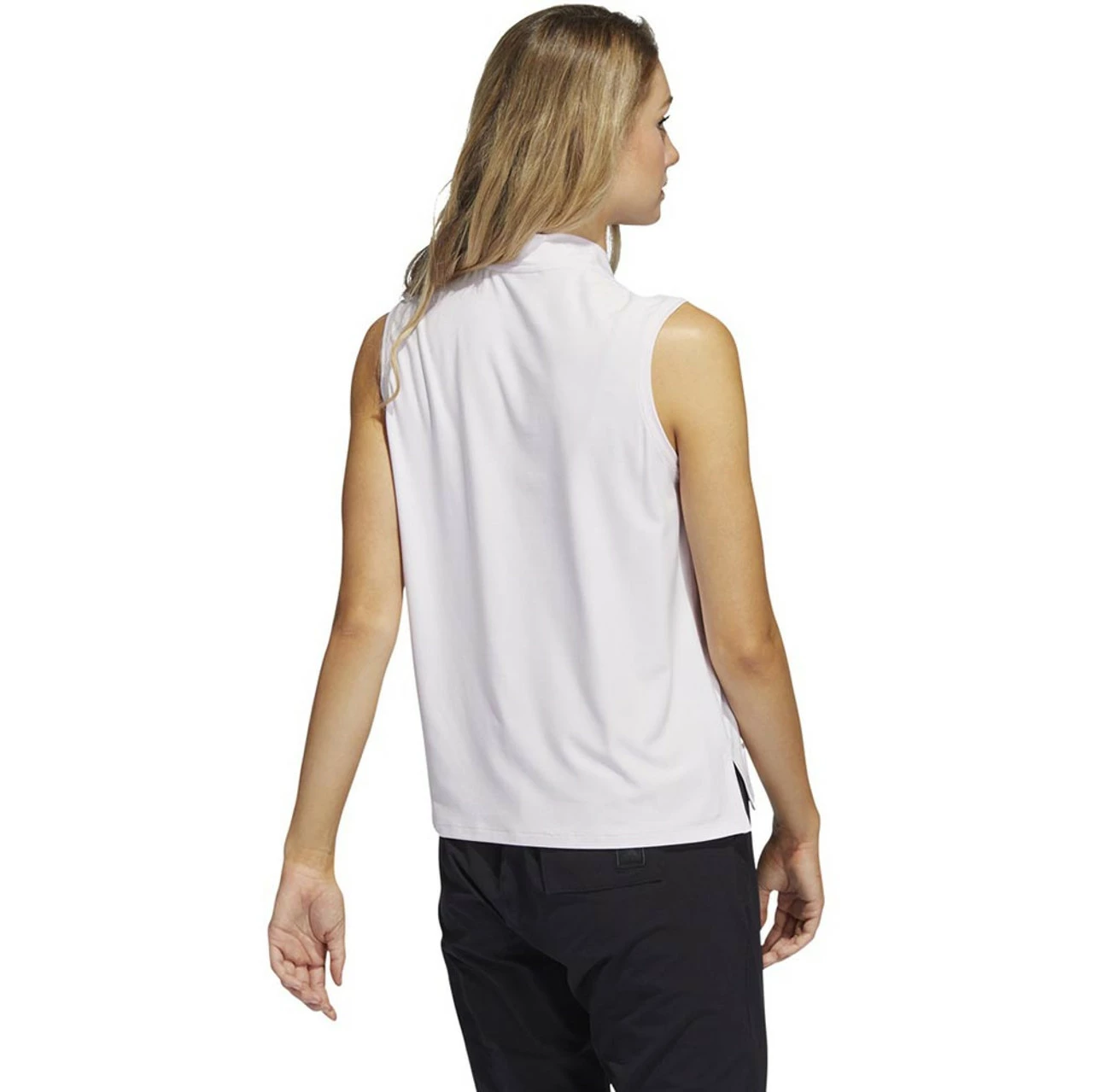 ADIDAS Women's Go-To Sleeveless Polo 2 ADIDAS Women's Go-To Sleeveless Polo - Image 2