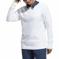 ADIDAS Women's Go-To Sweatshirt 20 ADIDAS Women's Go-To Sweatshirt -Golf Clubs Shop adidas womens go to sweatshirt white 01 56960.1639065673