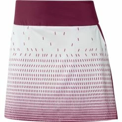 ADIDAS Women's Gradient Skort - 16 Inch -Golf Clubs Shop adidas womens gradient skort 16 inch legacy burgundy 01 97472.1676581692