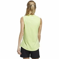 ADIDAS Women's Gradient Sleeveless Polo 11 ADIDAS Women's Gradient Sleeveless Polo -Golf Clubs Shop adidas womens gradient sleeveless polo pulse lime 02 22546.1647972220