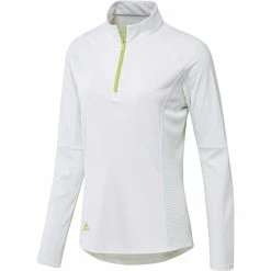 ADIDAS Women's HEAT.RDY Mock -Golf Clubs Shop adidas womens heat rdy mock white 01 13981.1676596886