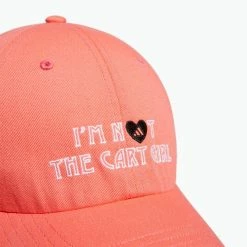 ADIDAS Women's I'm Not The Cart Girl Hat -Golf Clubs Shop adidas womens im not the cart girl hat semi turbo 02 77651.1647529496