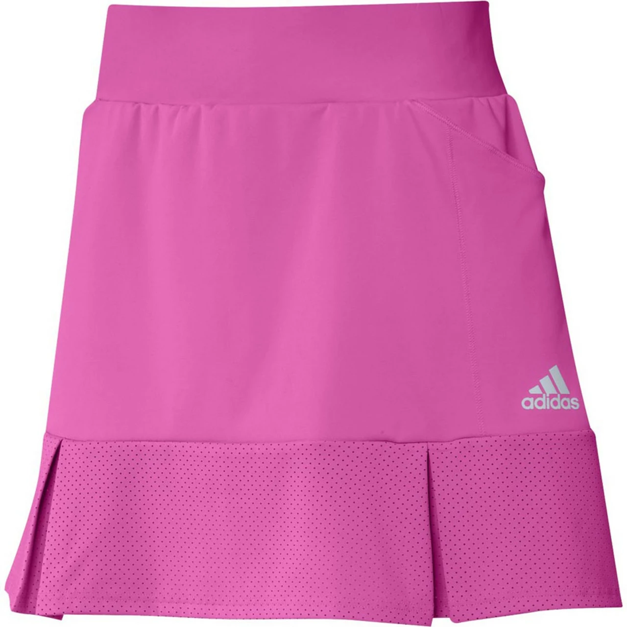 ADIDAS Women's Pleated Perforated Skort - 15 Inch 1 ADIDAS Women's Pleated Perforated Skort - 15 Inch