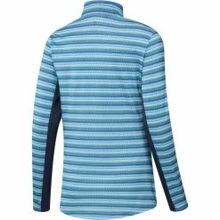 ADIDAS Women's Printed Sun Protection 1/4 Zip 45 ADIDAS Women's Printed Sun Protection 1/4 Zip -Golf Clubs Shop adidas womens printed sun protection 1 4 zip crew navy 02 42179.1676584275